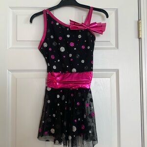 Girls one piece dance costume Sz LC